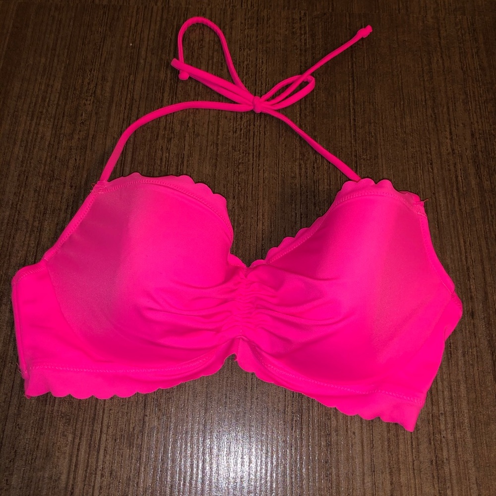 pink victoria secret bikini top!